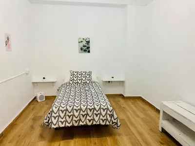 Cama o camas de una habitación en Casa con Encanto