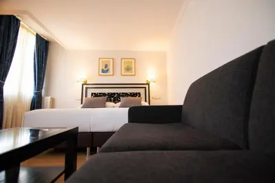Zona de estar de Hotel Rua Salamanca