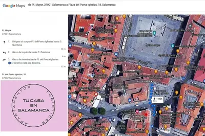 Plano de I Precioso apartamento en el corazón de Salamanca