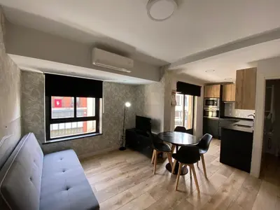Una cocina o zona de cocina en I Precioso apartamento en el corazón de Salamanca