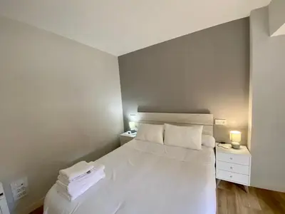 Cama o camas de una habitación en I Precioso apartamento en el corazón de Salamanca