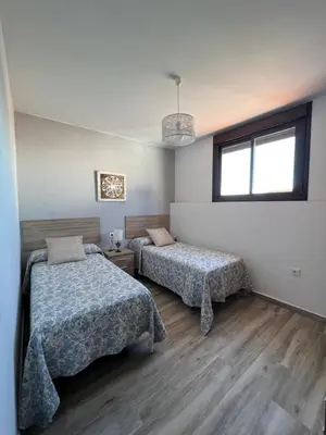 Cama o camas de una habitación en Casa Rural 