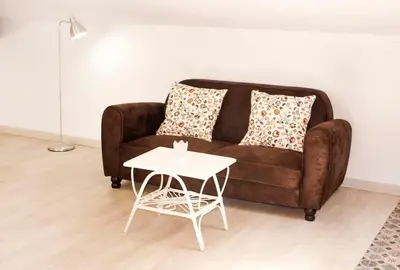 Zona de estar de Precioso estudio