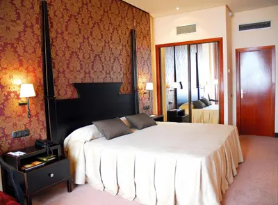 Cama o camas de una habitación en Velada Mérida