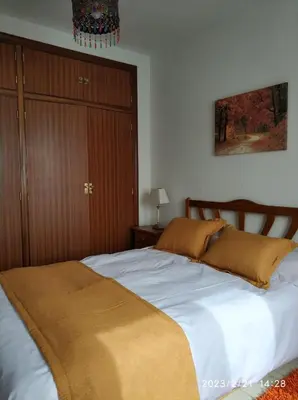 Cama o camas de una habitación en La lechuza blanca
