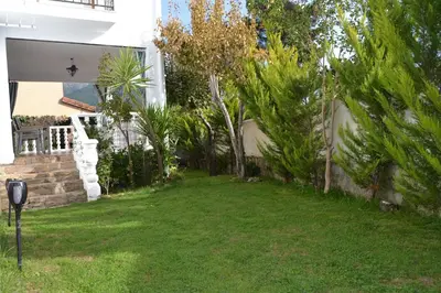 Jardín al aire libre en La lechuza blanca