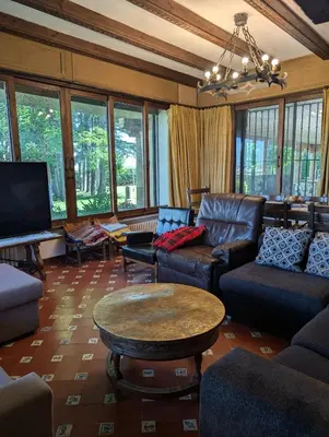 Zona de estar de El Chalet de Gloria