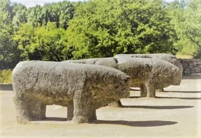 Animales en la villa o alrededores