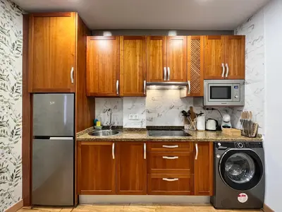 Una cocina o zona de cocina en VUT San Pablo 0