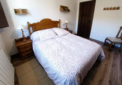 Cama o camas de una habitación en Casa Rural El Gorgocil