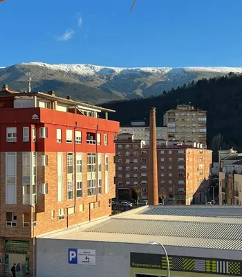 Vista general de una montaña o vista desde el apartamento
