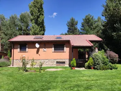Jardín al aire libre en La Finca de Gredos
