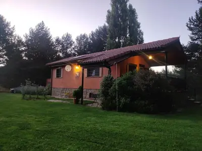 Jardín al aire libre en La Finca de Gredos