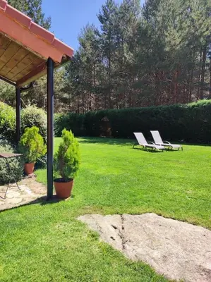 Jardín al aire libre en La Finca de Gredos