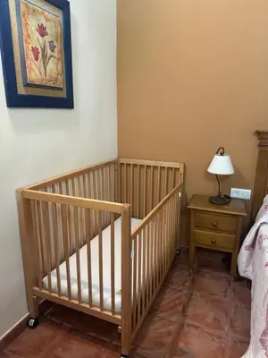Cama o camas de una habitación en Casa Rural Concejo 2