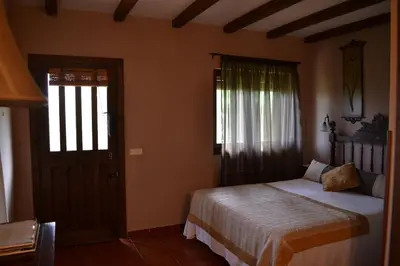 Cama o camas de una habitación en Finca La Josa, Candeleda, Gredos, VUTAV397