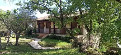 Jardín al aire libre en Finca La Josa, Candeleda, Gredos, VUTAV397