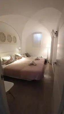 Cama o camas de una habitación en Apartamento Turístico Marem Cáceres