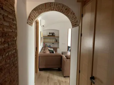 Cama o camas de una habitación en Casa rural Maila