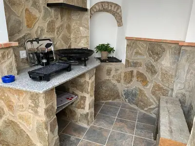 Una cocina o zona de cocina en Casa rural Maila
