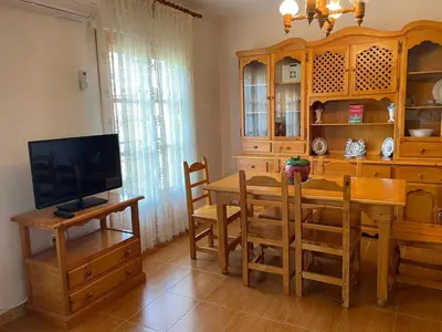 Una televisión o centro de entretenimiento en CASA BRIGIDA