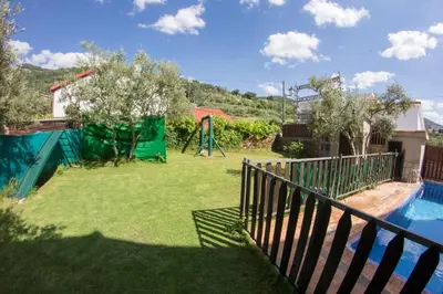 Jardín al aire libre en La Charca de la Dehesa