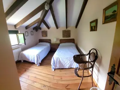 Cama o camas de una habitación en La Cirujana de Gredos