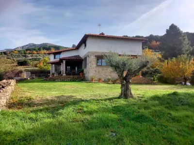 Jardín al aire libre en La Cirujana de Gredos