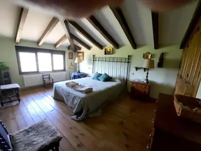 Cama o camas de una habitación en La Cirujana de Gredos