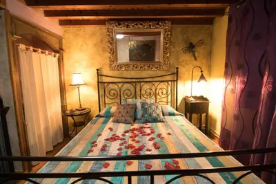 Cama o camas de una habitación en La Plazuela - Los Sitios de Aravalle