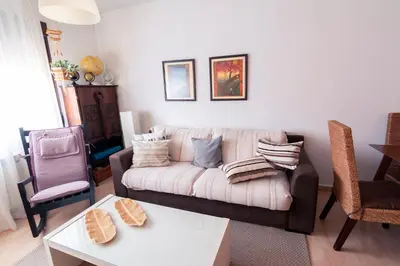 Zona de estar de Apartamento El Castillo