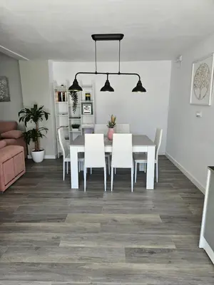 Zona de estar de Casa Rural A la Vera de Monfrague