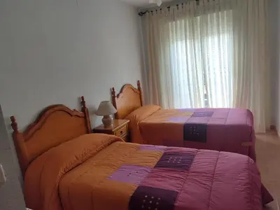 Cama o camas de una habitación en Navaluenga