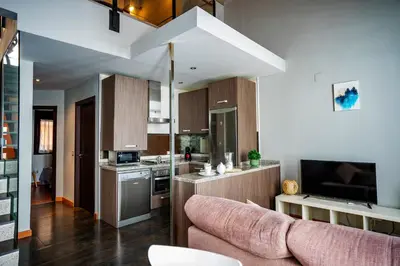 Una cocina o zona de cocina en LOFT BETANIA