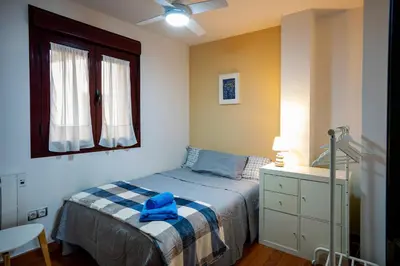 Cama o camas de una habitación en LOFT BETANIA