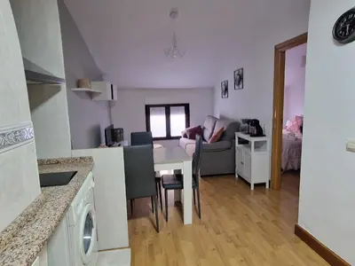 Una cocina o zona de cocina en Vivienda Turistica IBAMA1