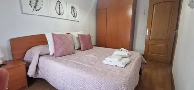 Cama o camas de una habitación en Vivienda Turistica IBAMA1