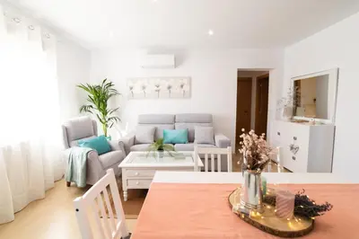 Zona de estar de Apartamentos Turísticos Casa Morocho