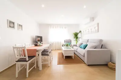 Zona de estar de Apartamentos Turísticos Casa Morocho