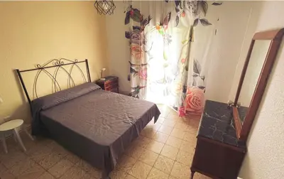 Cama o camas de una habitación en Casa La Garganta, en plena naturaleza
