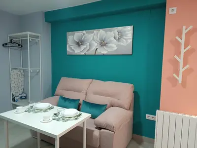 Zona de estar de Estudios La Casina