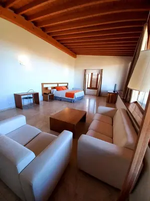 Zona de estar de Hotel Conventual de Alcántara
