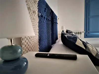Cama o camas de una habitación en Casa Albarrana