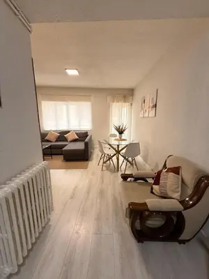 Cama o camas de una habitación en Muralla Home