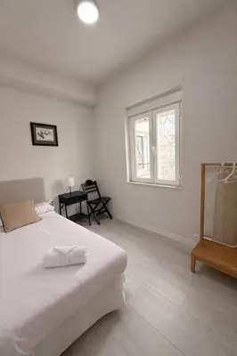 Cama o camas de una habitación en Muralla Home
