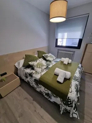 Cama o camas de una habitación en Aurora