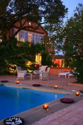 Piscina en o cerca de Hotel Valdepalacios Gourmand 5* GL