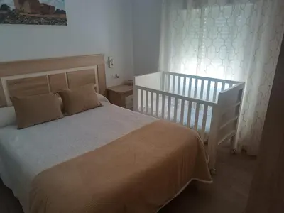Cama o camas de una habitación en CASA GODOY