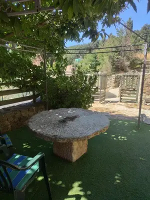 Jardín al aire libre en Casa Rural La Pantizuela