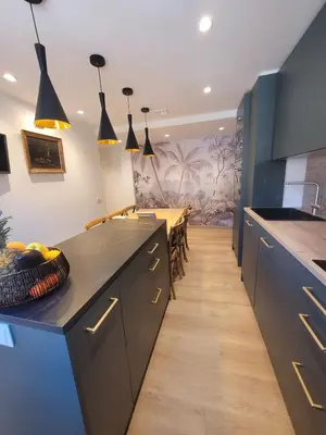 Una cocina o zona de cocina en Relaxing Time